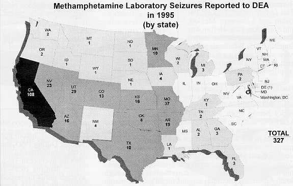 Methampetamine Lab Seizures