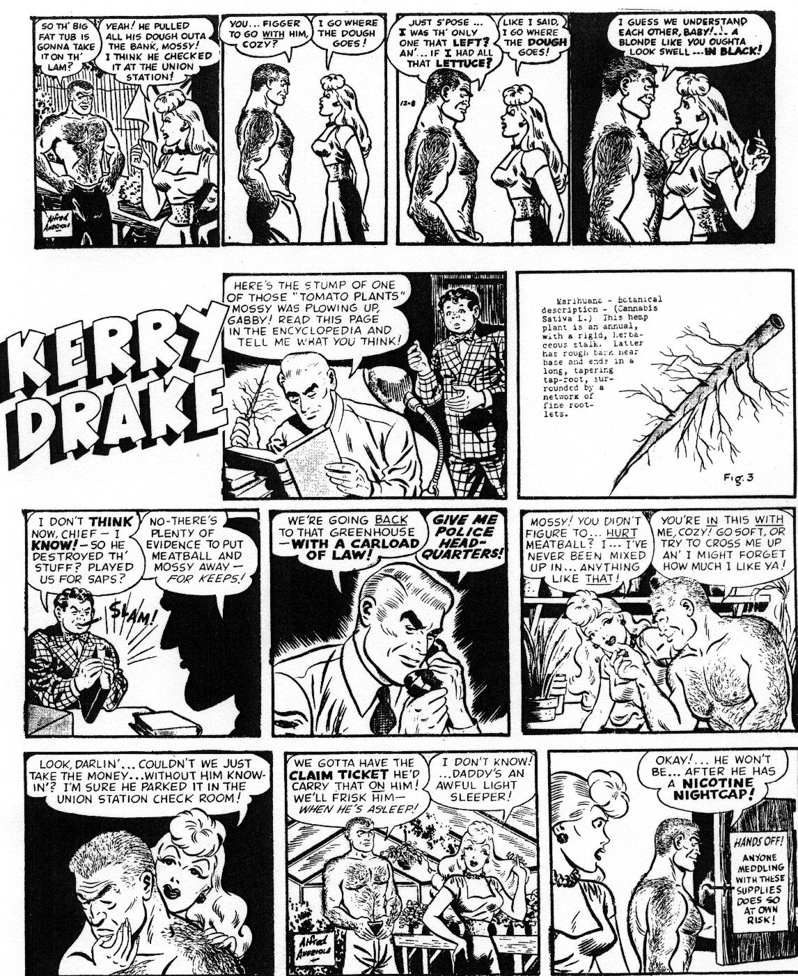 Kerry Drake, 1946 Anti-Drug Story